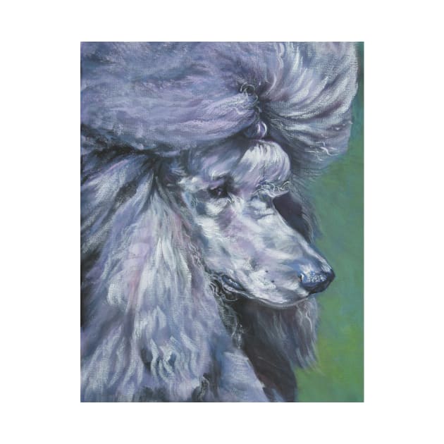 Poodle Fine Art Painting by LASHEPARD