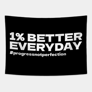 1% Better Every Day Tapestry