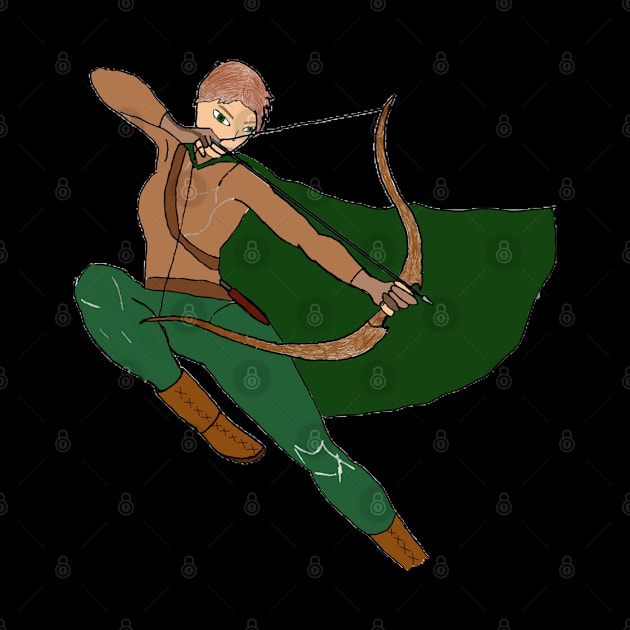 Archery girl by M&S Crafts
