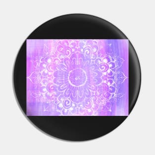 Pastel Mandala Pin