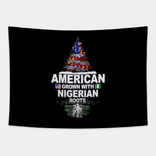 Christmas Tree  American Grown With Nigerian Roots - Gift for Nigerian From Nigeria Tapestry