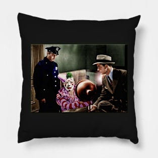 The Clown's Interrogation Pillow