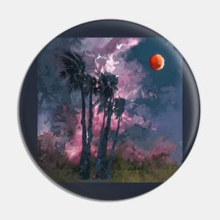 Tropic Moon Pin