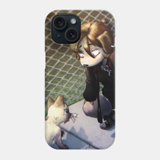 Dog Meets Cat Phone Case