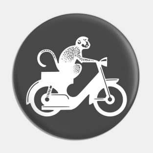 Motorcycle Monkey Pin