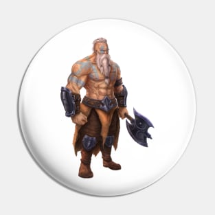 BARBARIAN DWARF Pin