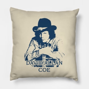 David Allan Coe // Retro Classic Pillow