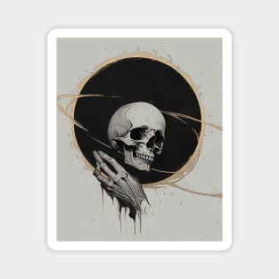 Death Mask Magnet