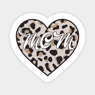 Mom Funny Leopard Design Magnet