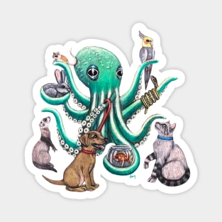 "OctoPets" - OctoKick collection Magnet