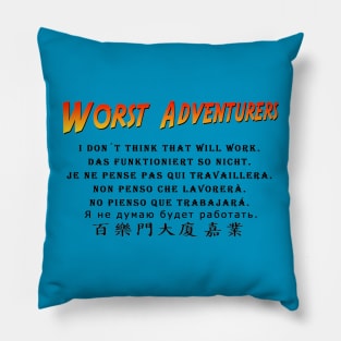 WORST ADVENTURES No Pillow