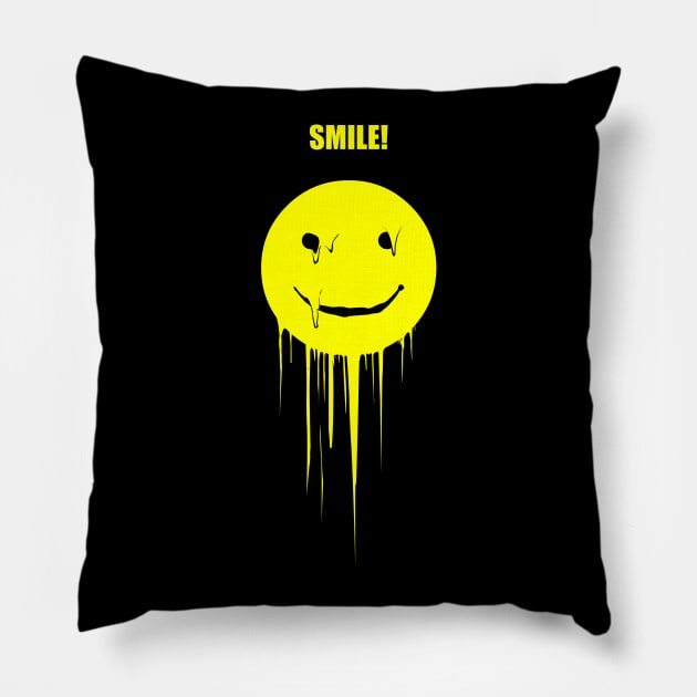 Smile! Pillow by kostjuk