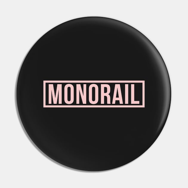 Monorail Millennial Pink Pin by FandomTrading