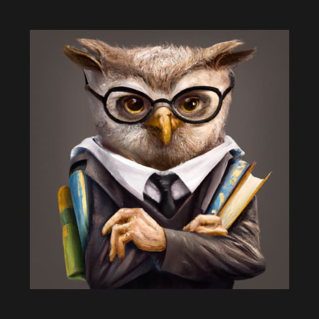 Studious Owl by richard49