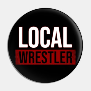 Local wrestler Pin