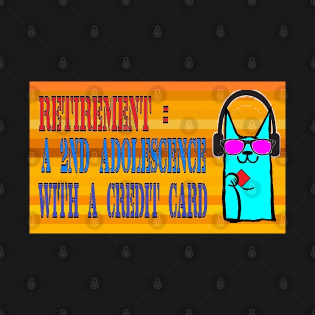 retire, job, cat, popart 2 by LowEndGraphics