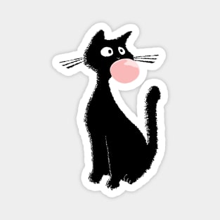 Bubblegum Kitty Magnet