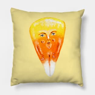 Candy corn man Pillow