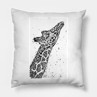 INK GIRAFFE Pillow