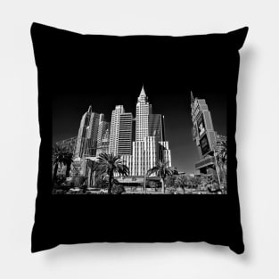 New York New York Las Vegas America Pillow