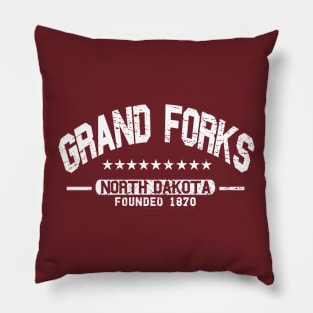 Grand Forks North Dakota Pillow