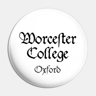 Oxford Worcester College Medieval University Pin