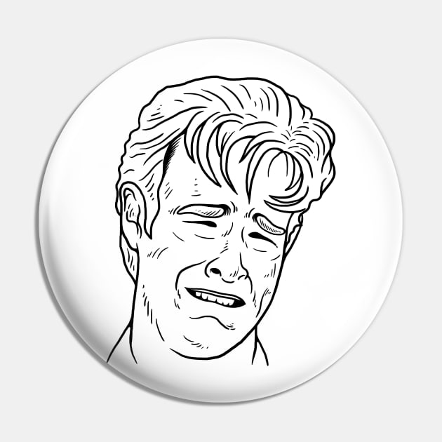 Crying Dawson Pin by dumbshirts