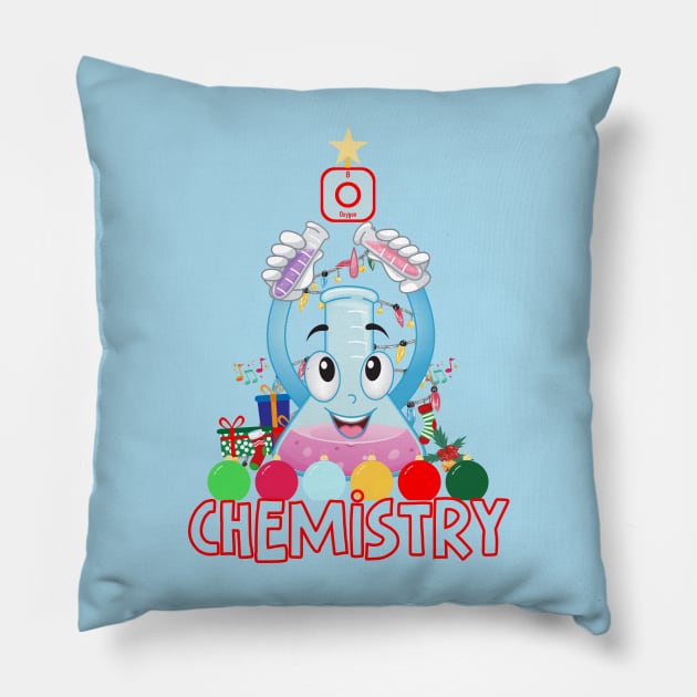 O Chemistry, O Chemistry... Pillow by Blended Designs