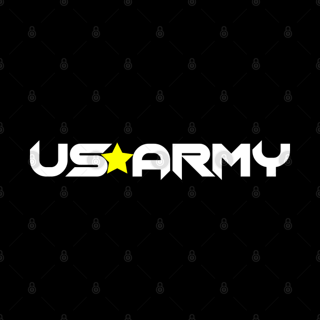 US Army Yellow Star by Proway Design