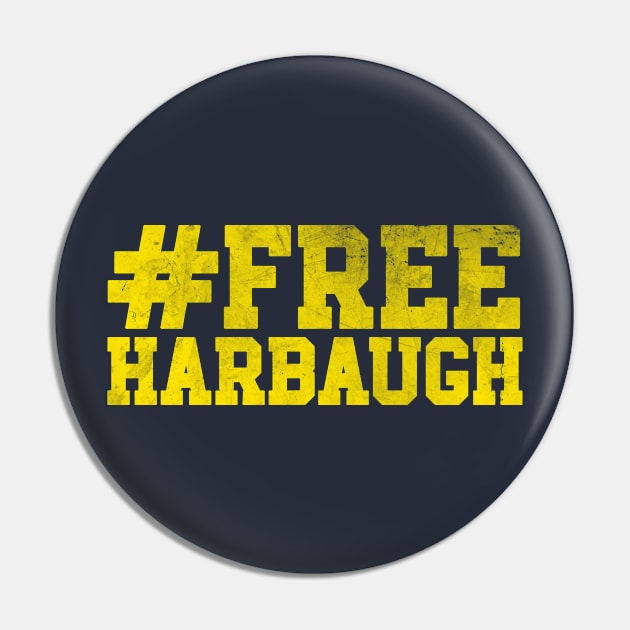 FREE HARBAUGH, Unisex Pin by Y2KERA