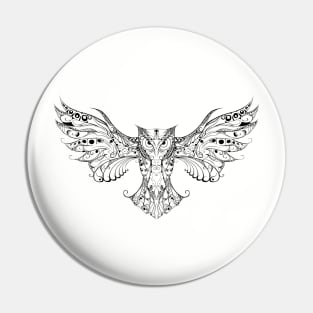 OWL – Go find your wings and fly Pin