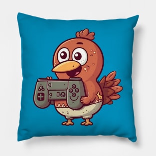 Gaming Thanksgiving Pillow