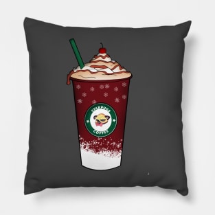 StarPugs Coffee - Coffe Lover's T-Shirt Pillow