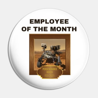 Mars Perseverance Rover Employee Of The Month Pin