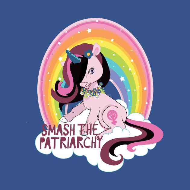 Unicorns Smash The Patriarchy by punxuk