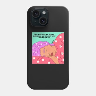 Rest your head my darling Phone Case