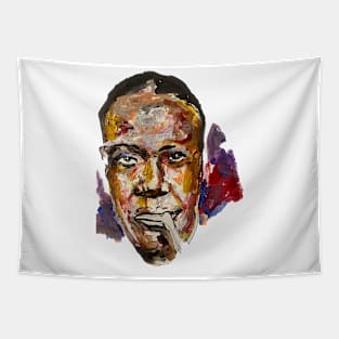 Painting of Robert Johnson Tapestry