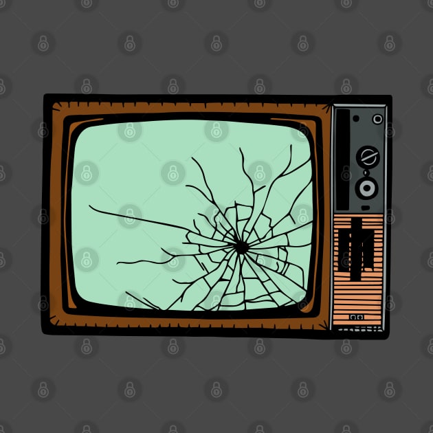 broken tv by lipsofjolie