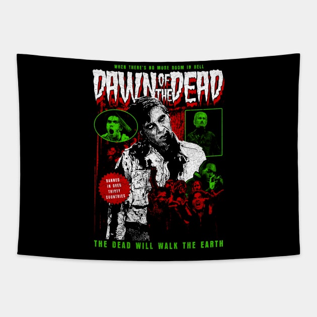 Dawn of the Dead Tapestry by nickbaileydesigns