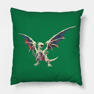 Blue Eyes White Dragon Pillow