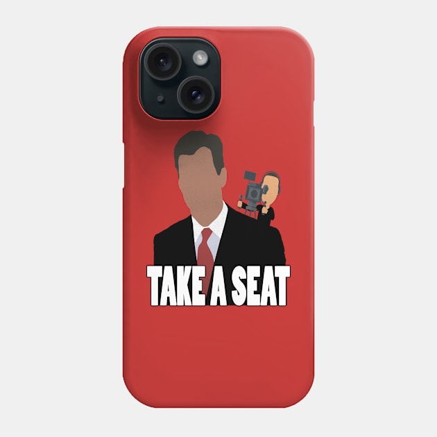 Take A Seat Phone Case by kurticide