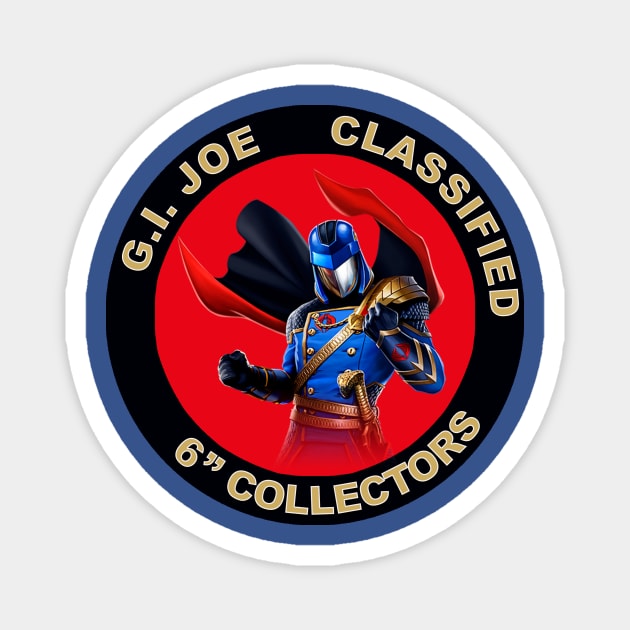 G.I JOE CLASSIFIED 6" Magnet by ROYAL GUARD AUTOGRAPH SERVICE