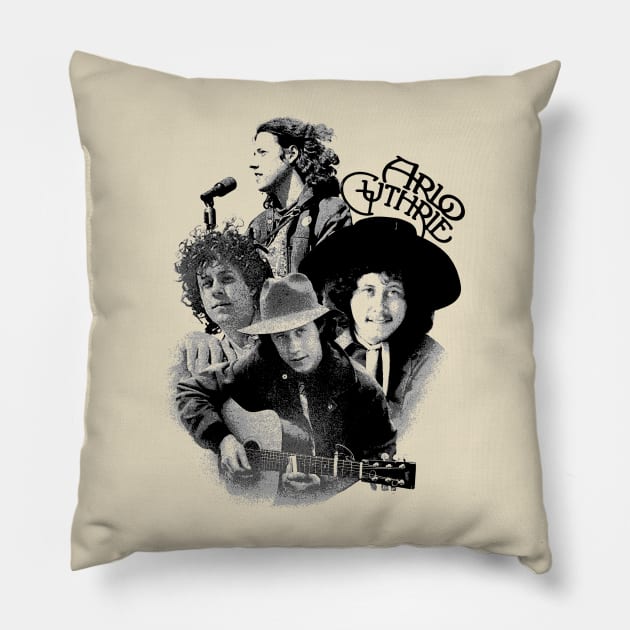 Arlo Guthrie(Singer Songwriter) Pillow by Parody Merch