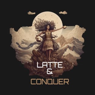 Latte and Conquer T-Shirt