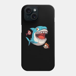 Shark funny - Cute Graphic Phone Case