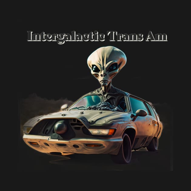 Intergalactic Trans Am by Yellow Cottage Merch