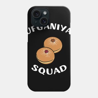 Funny Hanukkah Sufganiyah Squad Jewish Gift Sufganiyot Phone Case