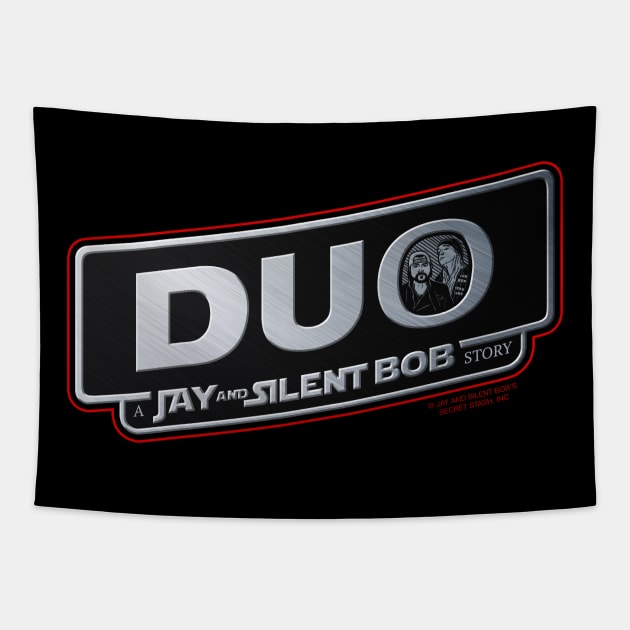 Duo: A Jay and Silent Bob Story Tapestry by dartistapparel