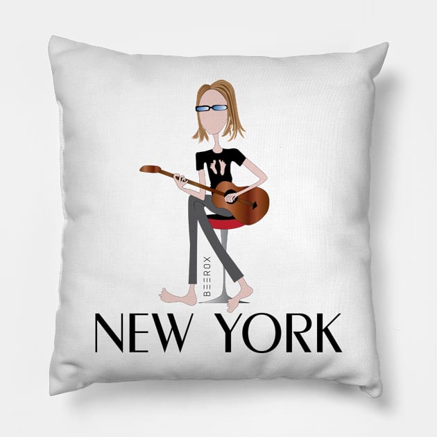 SW NY Pillow by Beerox