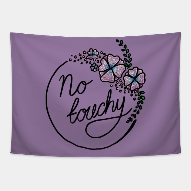 No Touchy Tapestry by heroics